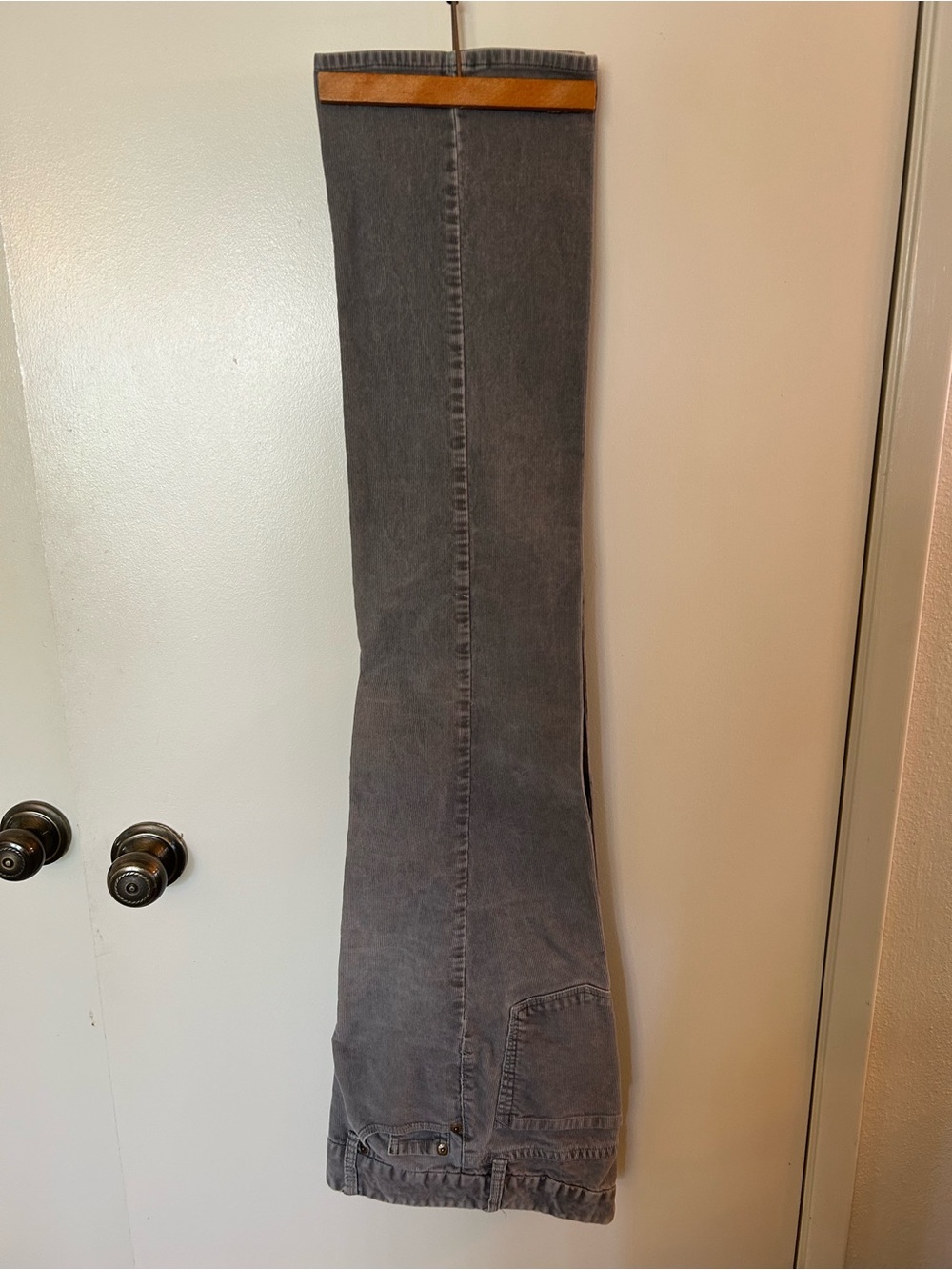 J. Crew Gray low-rise straight-leg Jeans